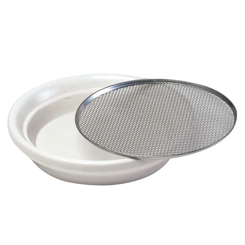 Kressesieb 12 cm weiß