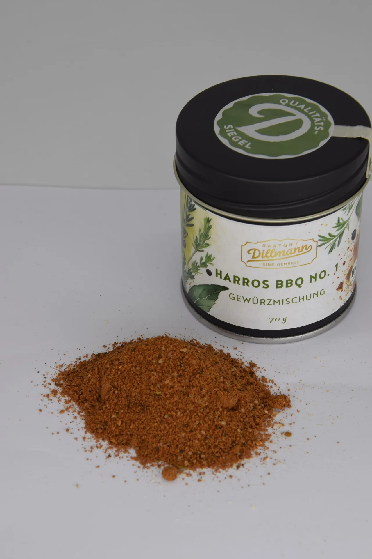 BBQ Harros No.1 Gewürzmischung Bio (Dose) – Bild 2