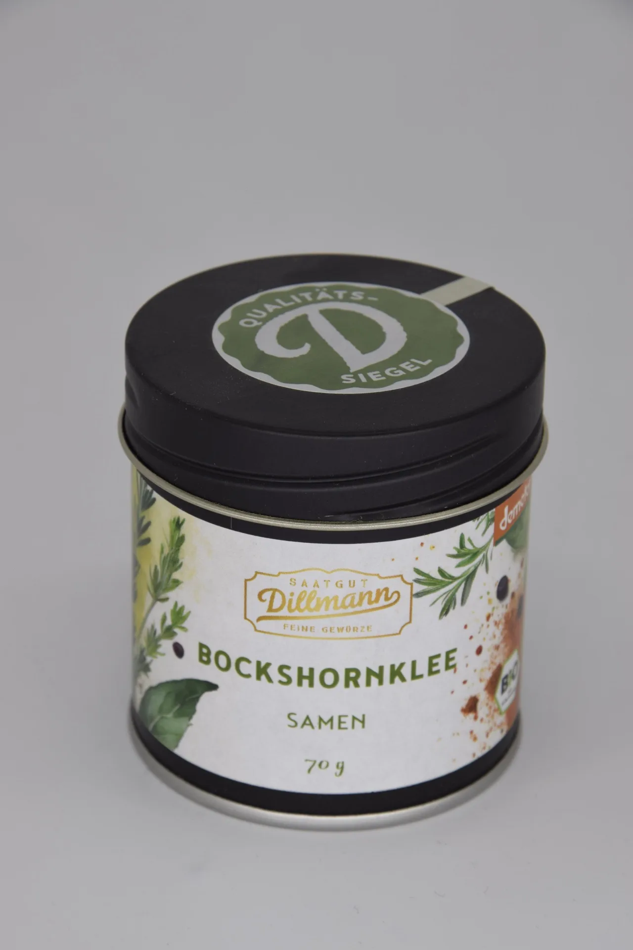 Bockshornkleesamen ganz Bio (Dose)