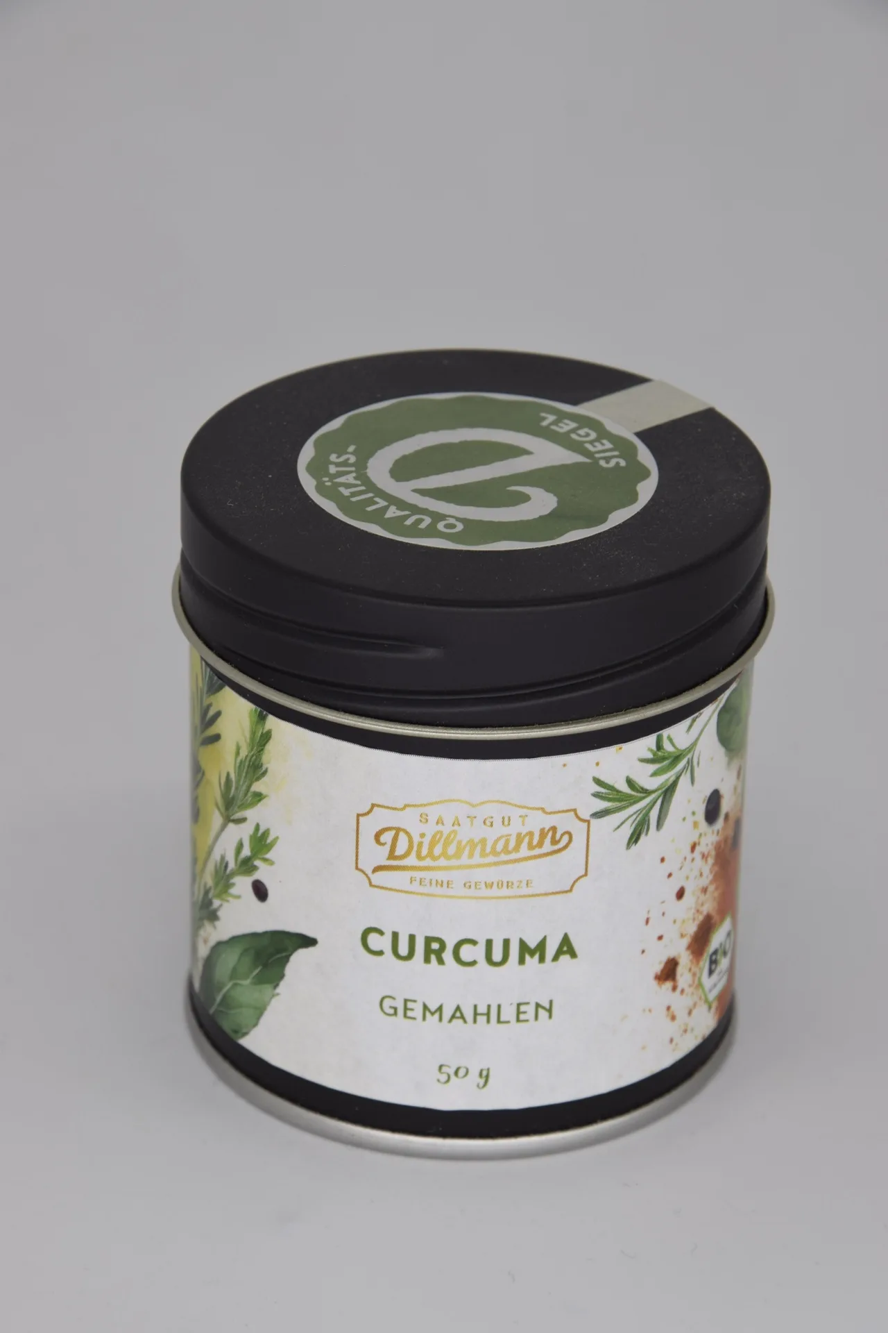 Curcuma gemahlen Bio (Dose)