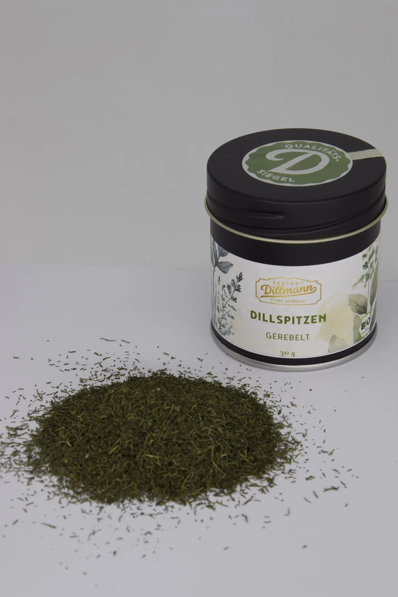 Dillspitzen gerebelt Bio (Premium) (Dose) – Bild 2