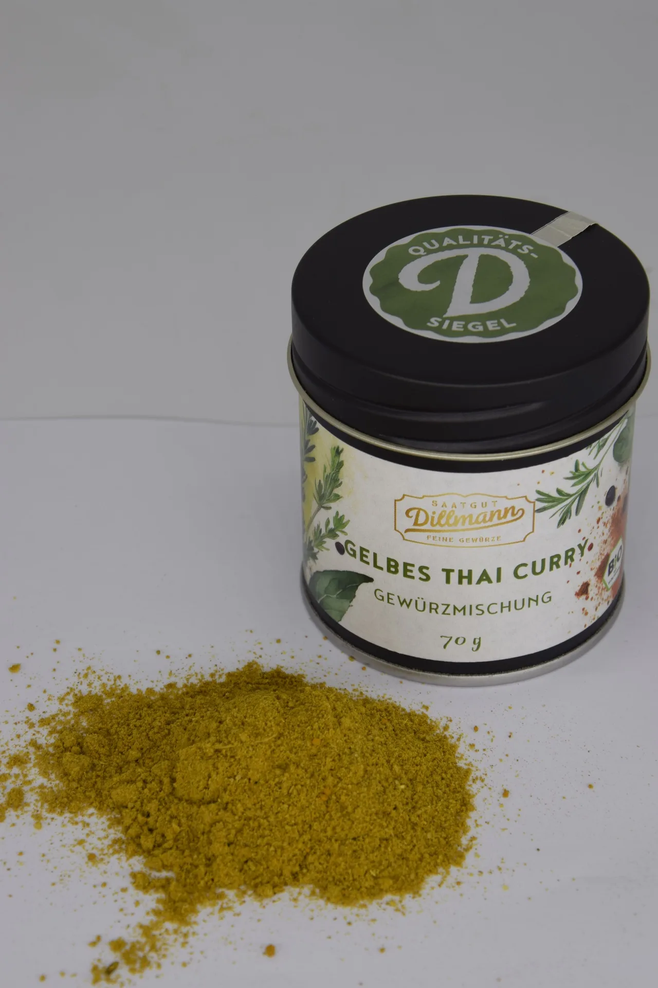 Gelbes Thai Curry Bio (Dose) – Bild 2