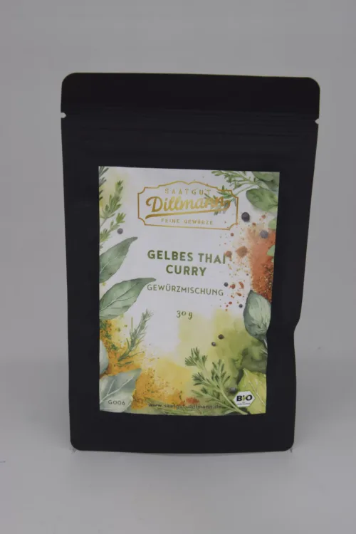 Gelbes Thai Curry Bio