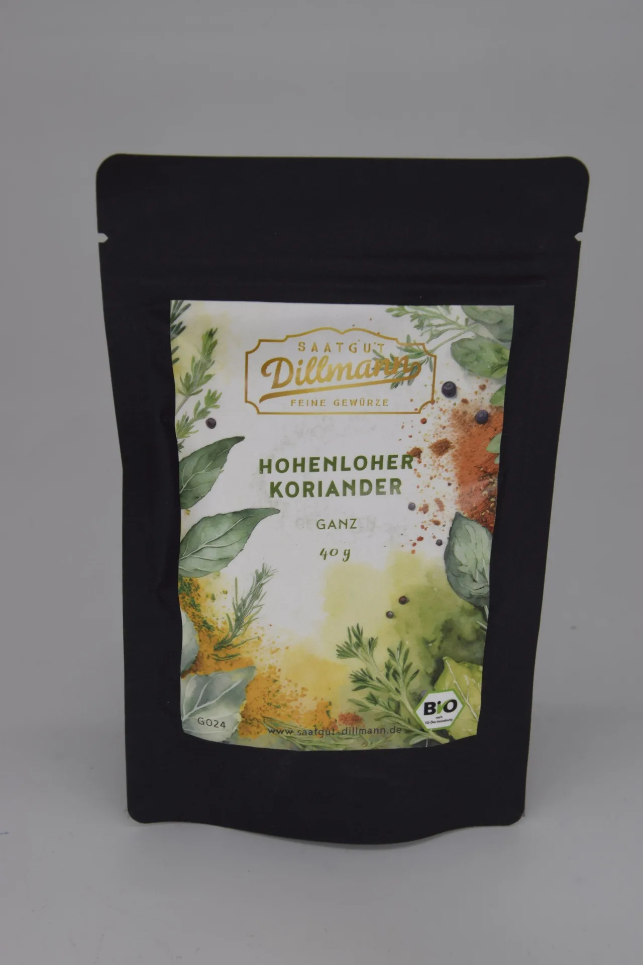 Hohenloher Koriander ganz Bio