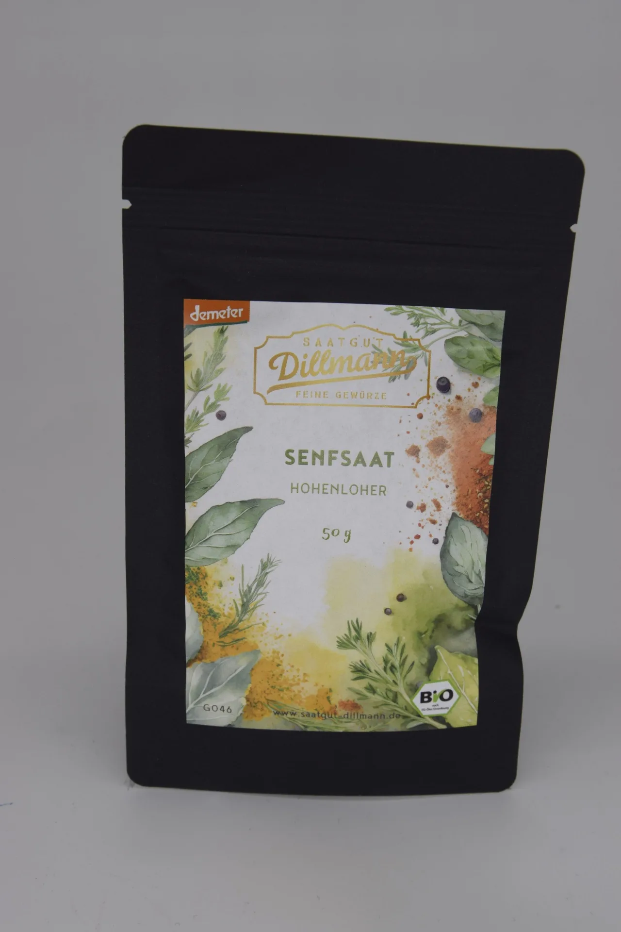 Hohenloher Senfsaat gelb ganz Bio Demeter (Dose)