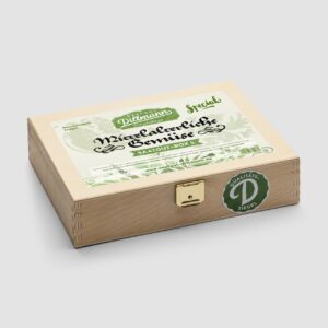 Mittelalterliche Gemüse Saatgut-Box S (Holzbox)