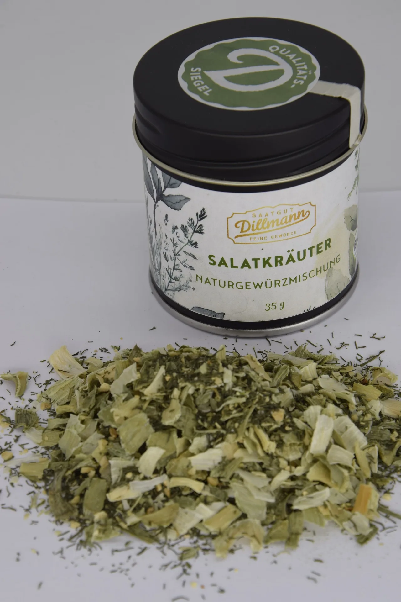 Salatkräuter Naturgewürzmischung Bio (Dose) – Bild 2