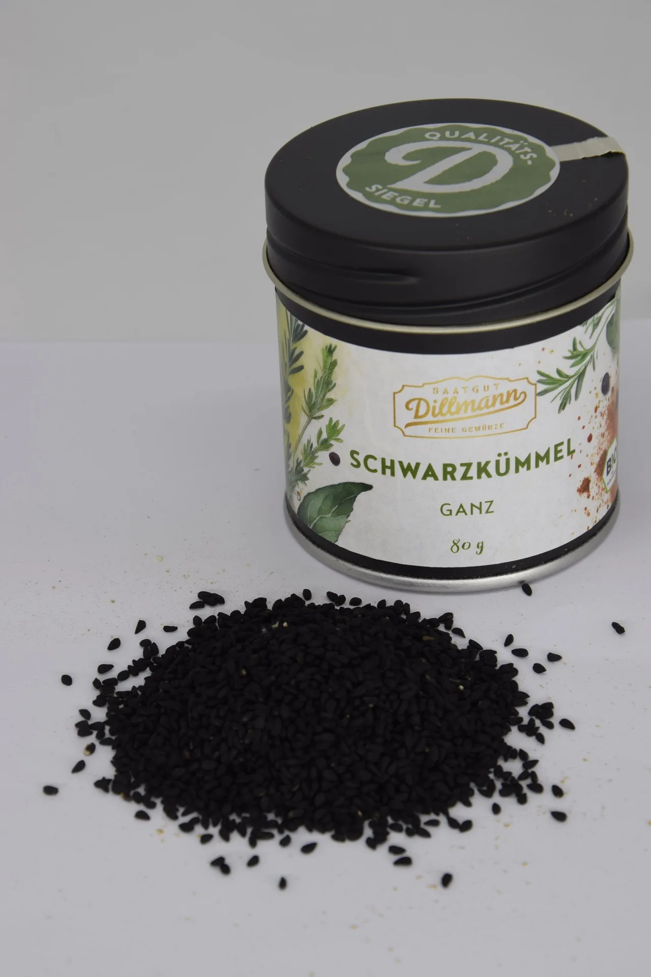 Schwarzkümmel ganz Bio (Dose) – Bild 2