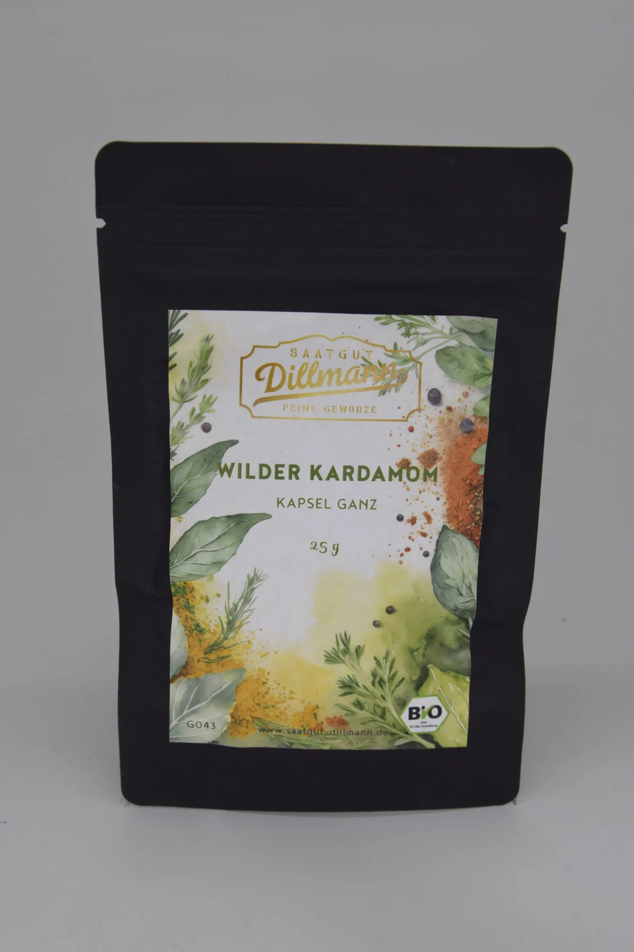 Wilder Kardamom Kapsel ganz Bio