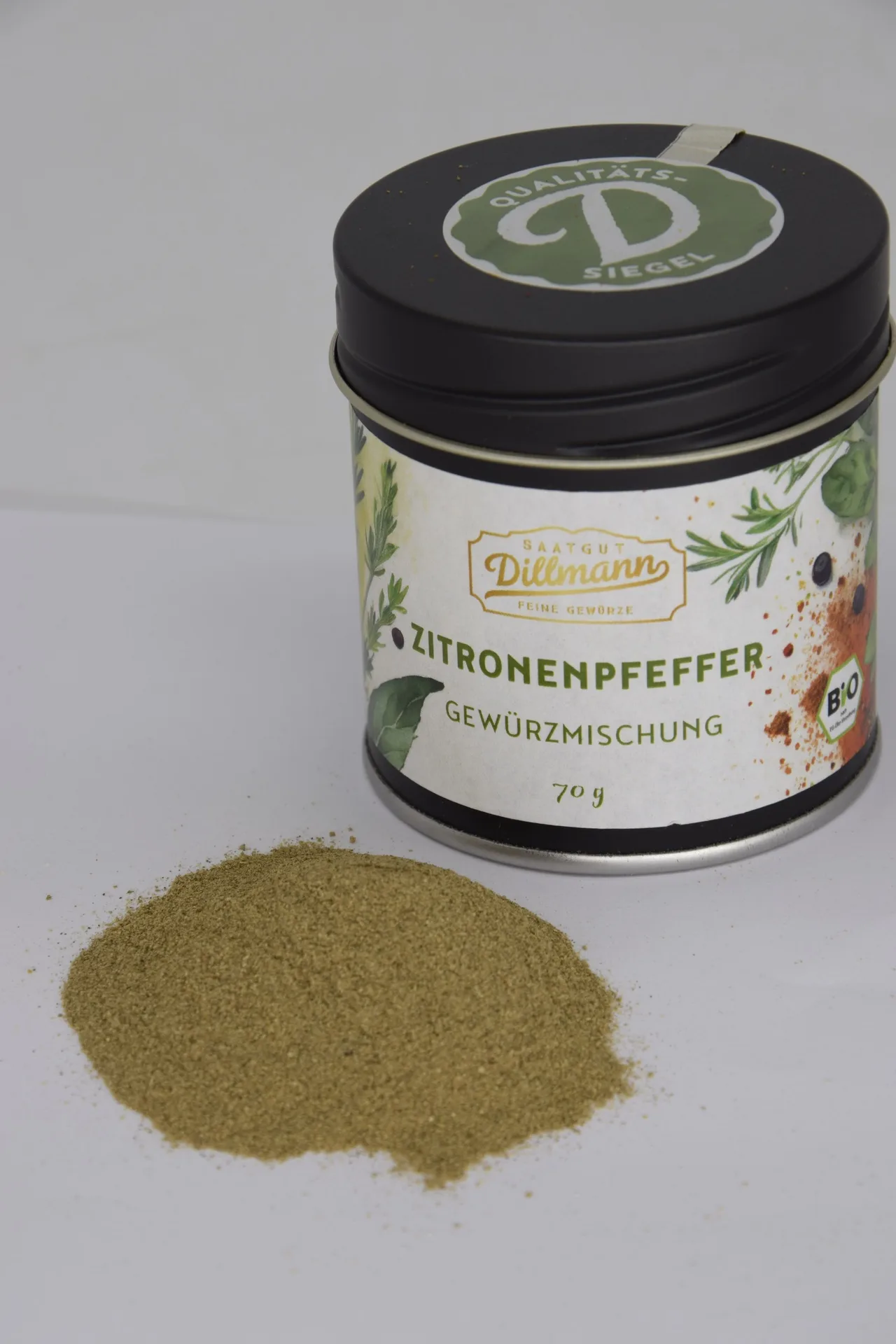 Zitronenpfeffer Naturgewürzmischung Bio – Bild 2