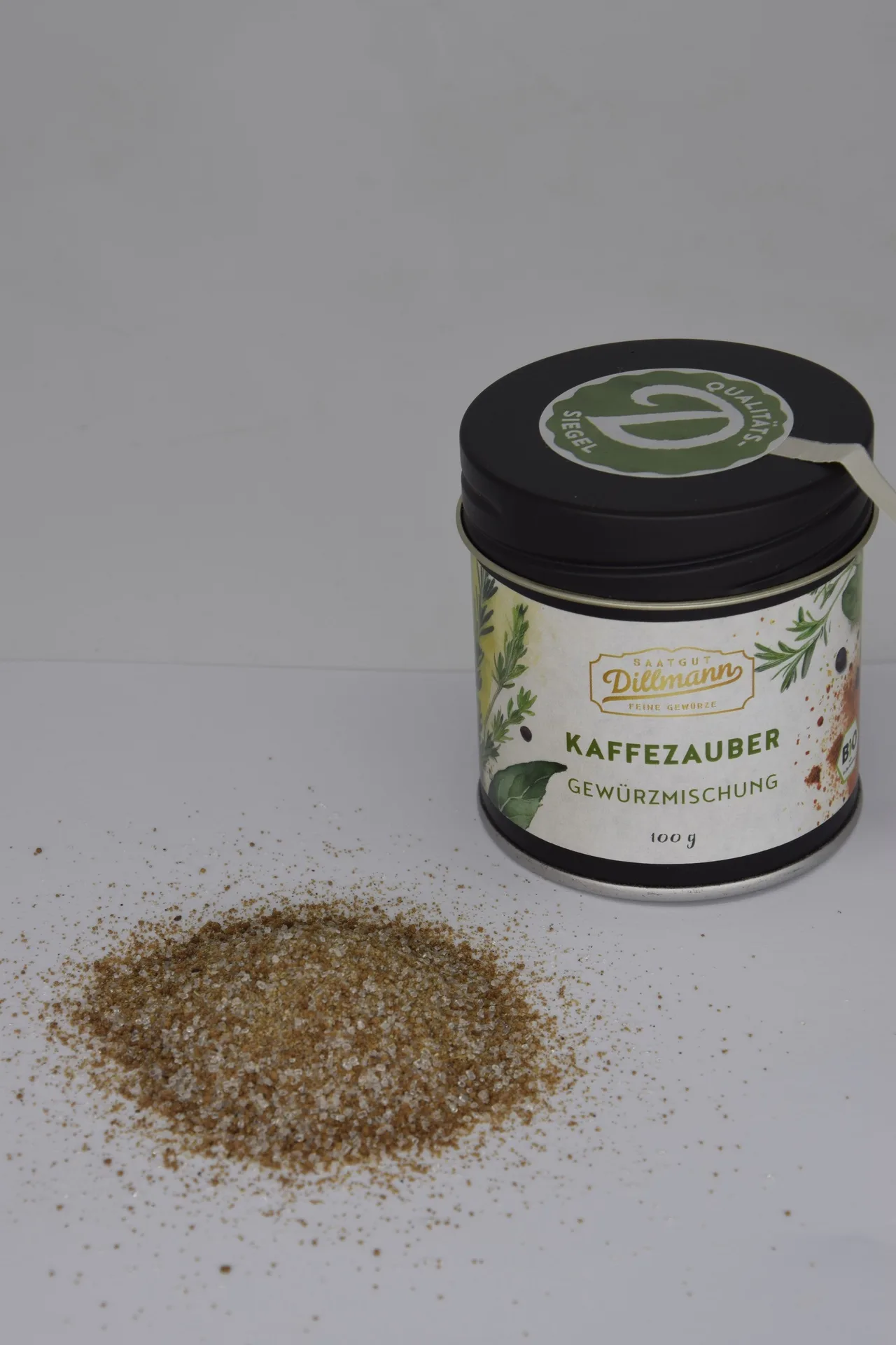 Kaffeezauber Gewürzmischung Bio (Dose) – Bild 2