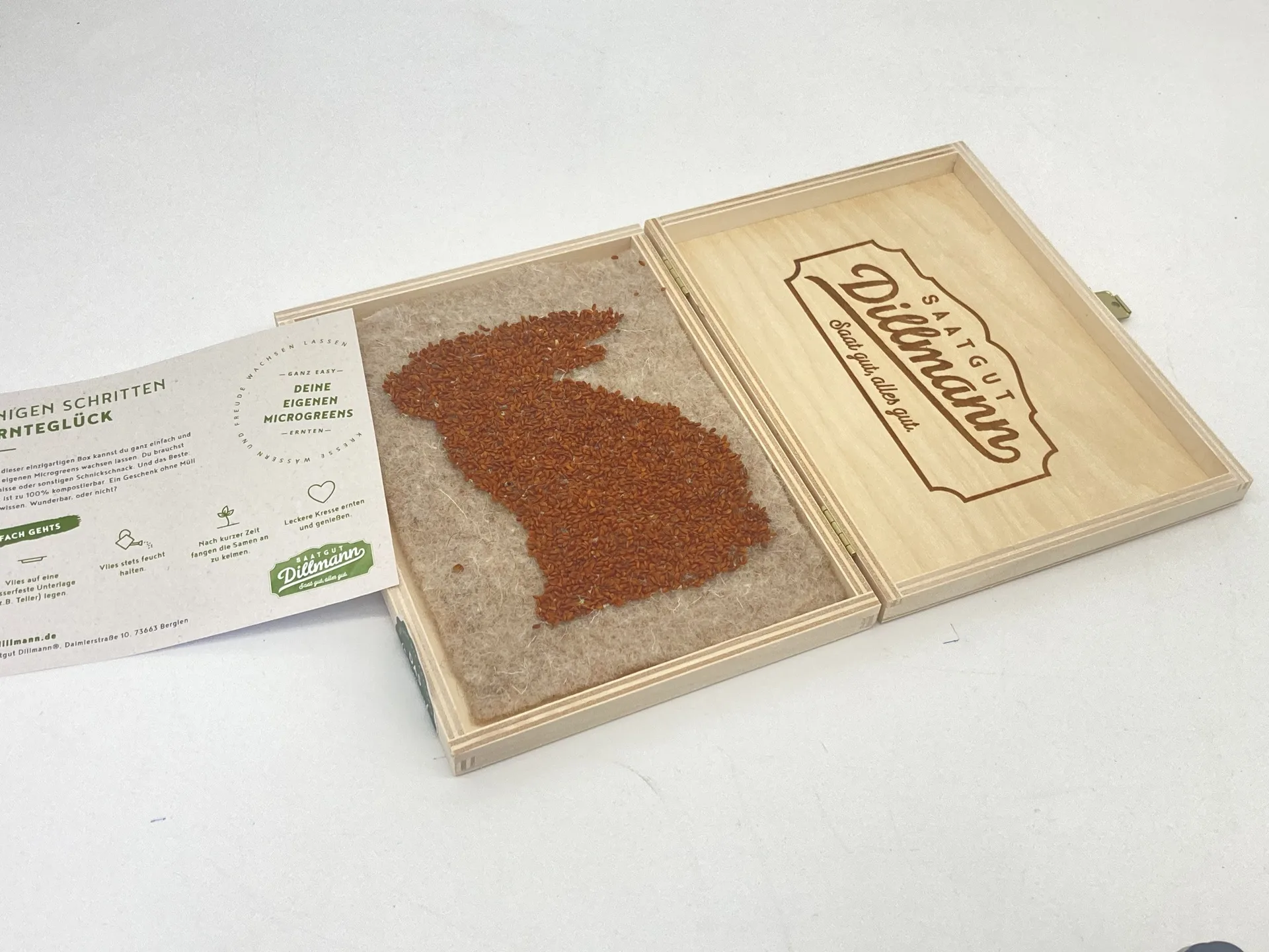 Kresse Box Bio Hase (Holzbox) – Bild 2