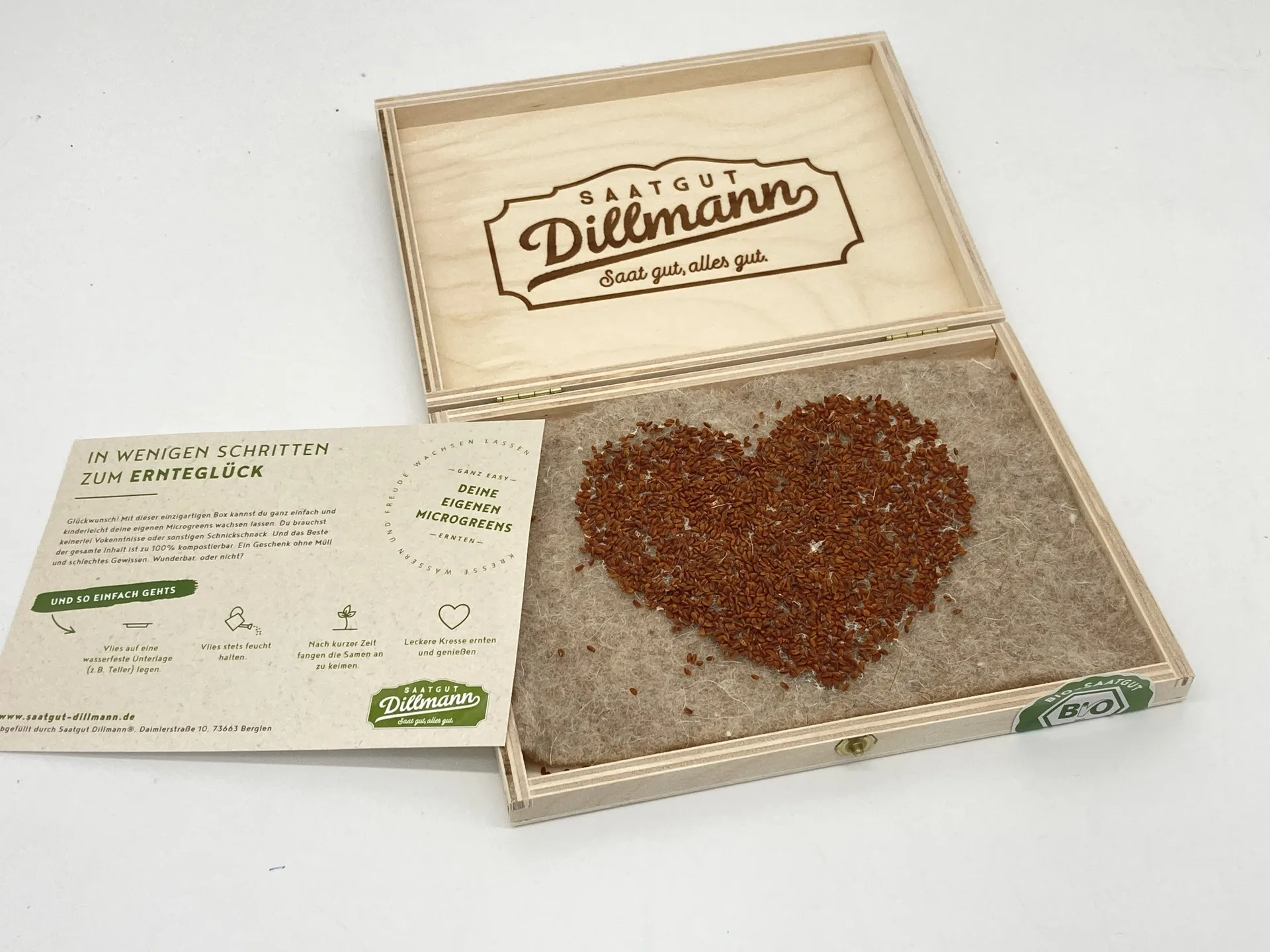 Kresse Box Bio von Herz zu Herz (Holzbox) – Bild 2