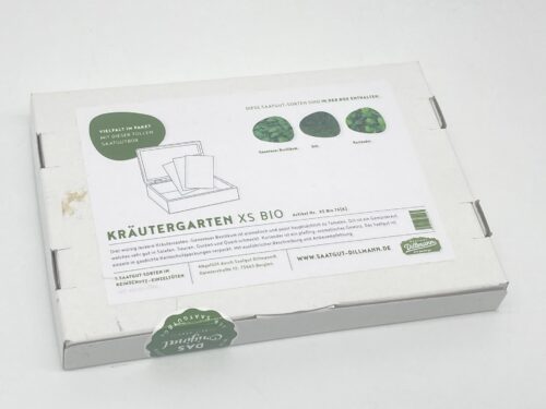 Kräutergarten Saatgut-Box XS Bio (Karton) – Bild 2