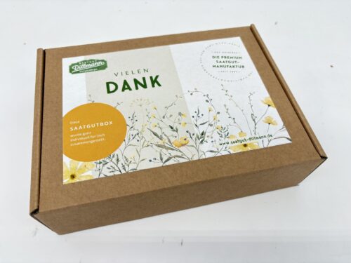 Geschenkbox Vielen Dank Karton