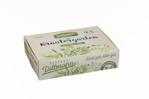Kräutergarten Saatgut-Box S Bio (Karton)