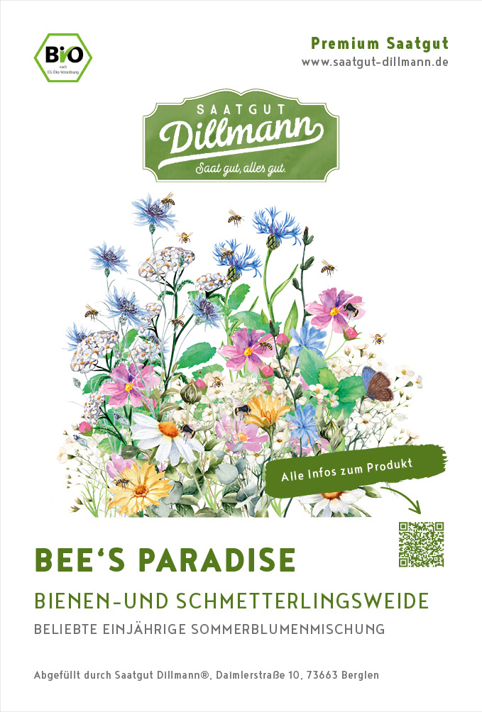 Blumenwiese Bienen-/Schmetterlingsweide Bio (2 g) – Bild 2