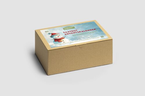 Adventskalender Bio Schneemann (Karton)