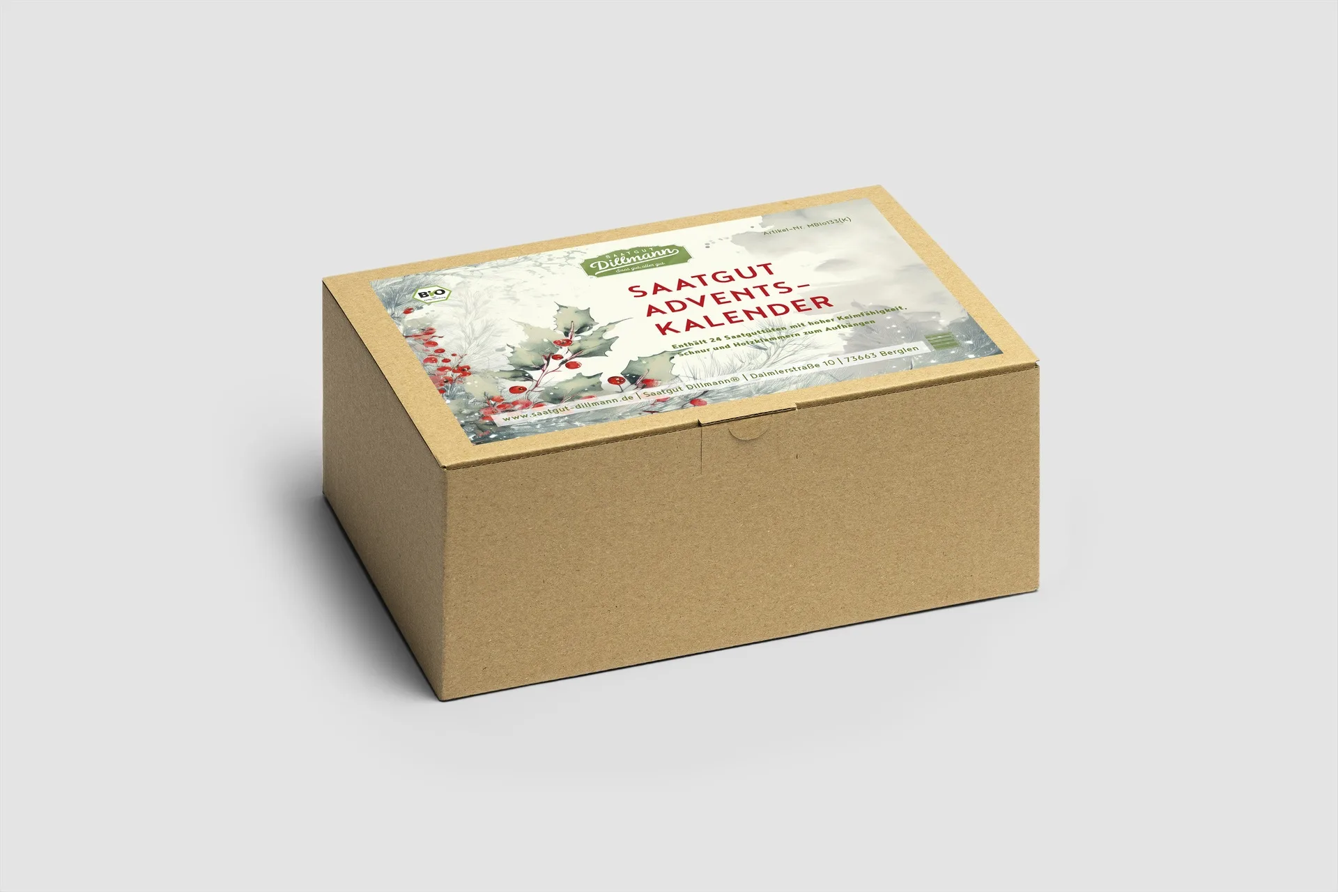 Adventskalender Bio Winter (Karton)