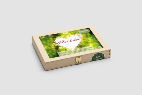 Alles Liebe Saatgut-Box Holzbox XS