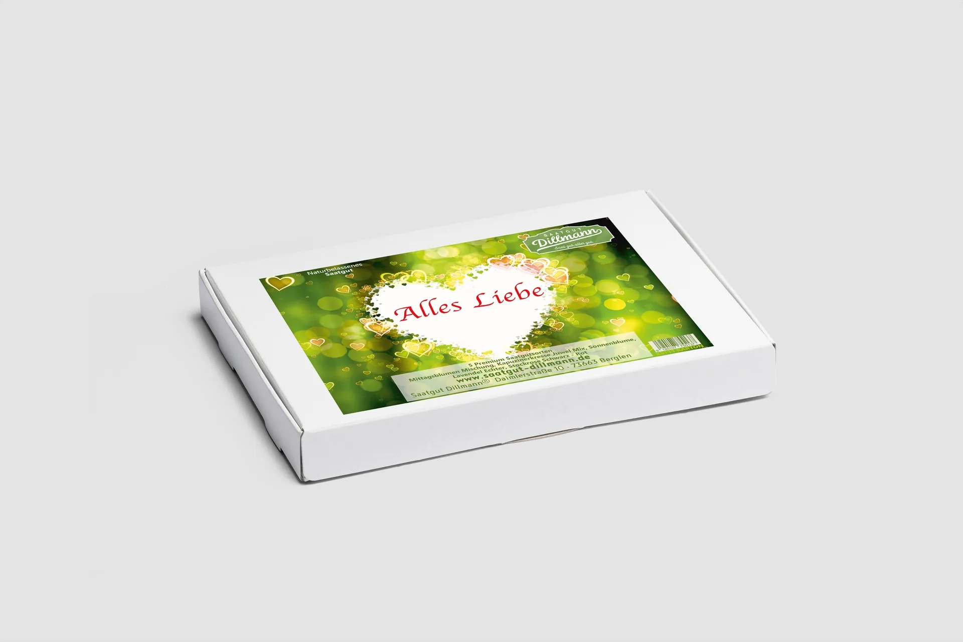 Alles Liebe Saatgut Box Karton XS