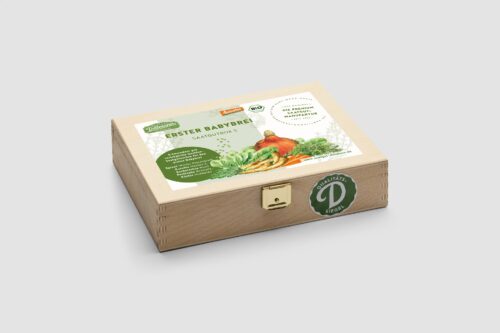 Baby-Brei Box S Bio (Holz)