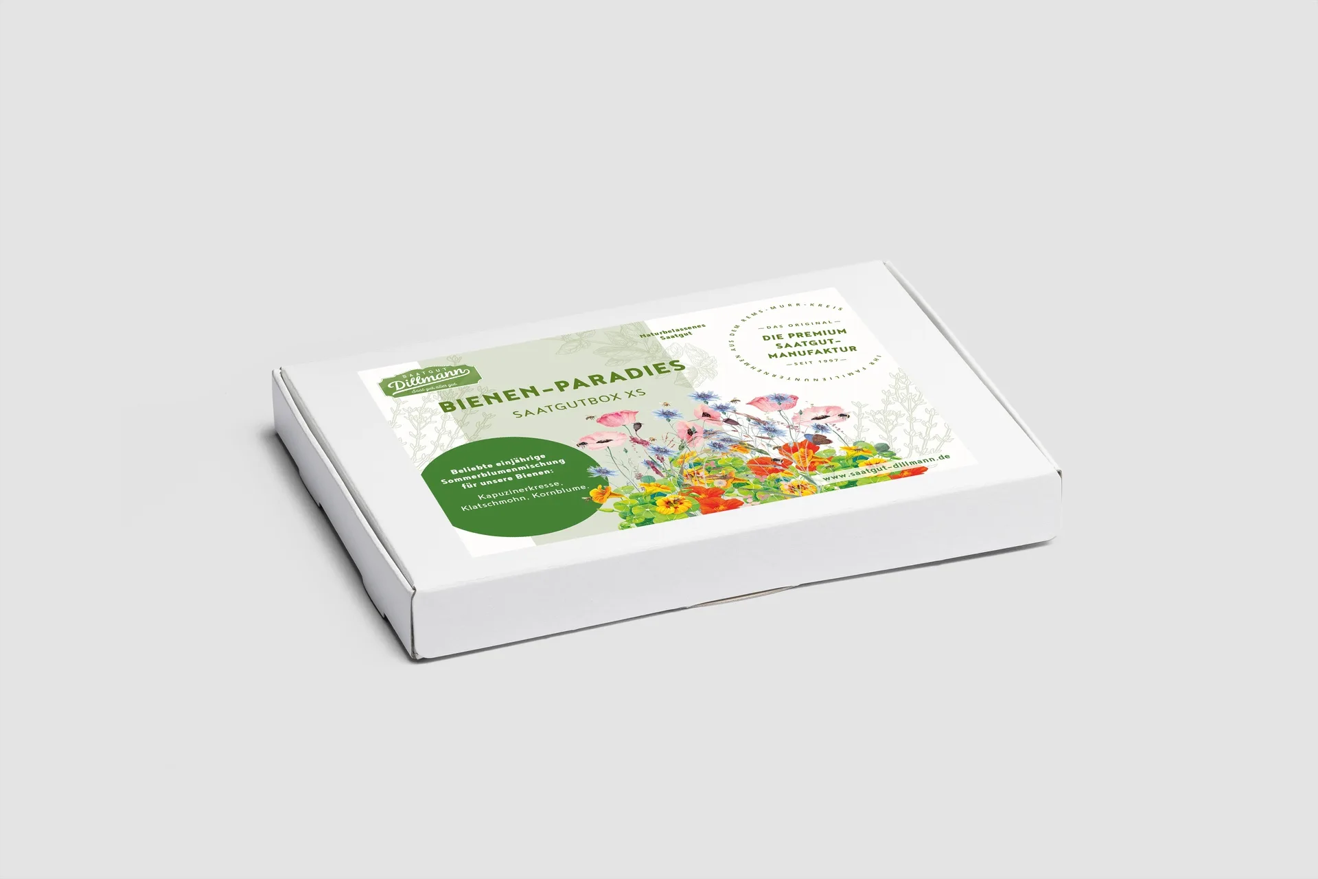 Bienenparadies Saatgut-Box XS (Karton)