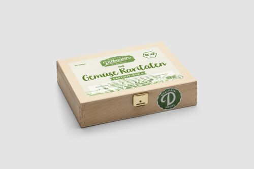 Gemüseraritäten Saatgut-Box S Bio (Holzbox)