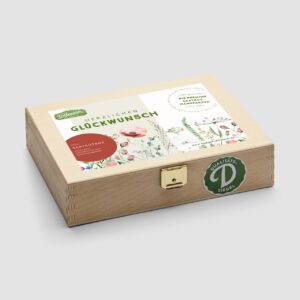 Geschenkbox Herzlichen Glückwunsch Holz