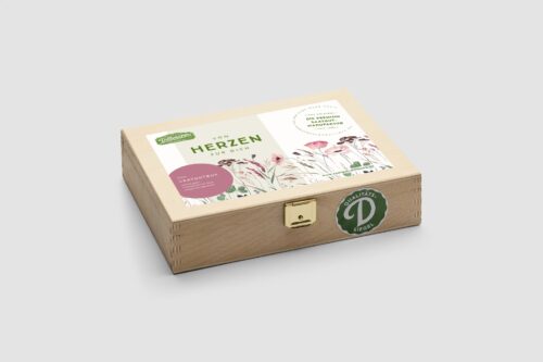 Geschenkbox von Herzen Holz