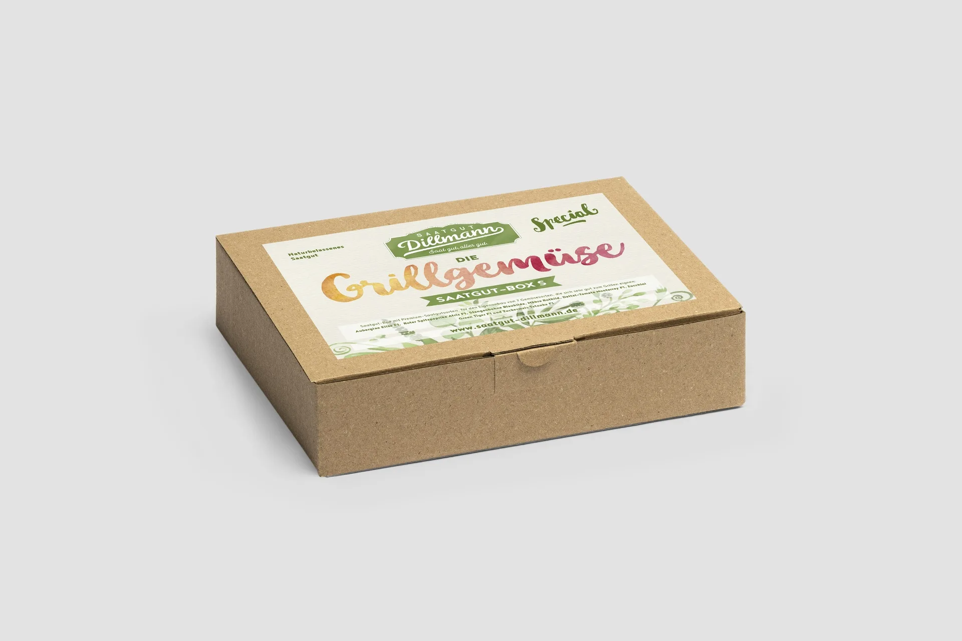 Grillgemüse Saatgut-Box S (Karton)