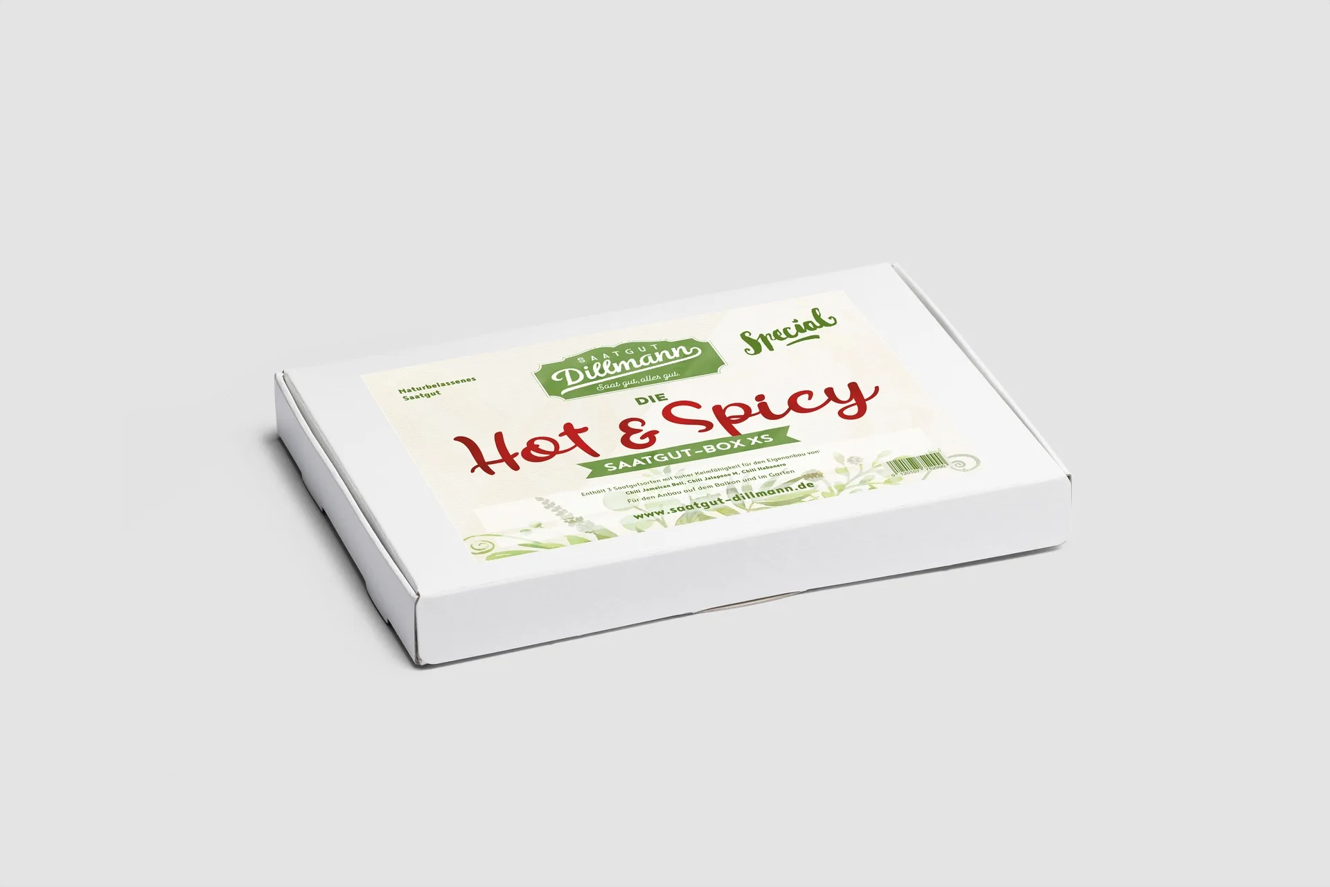 Hot & Spicy Saatgut-Box XS (Karton)