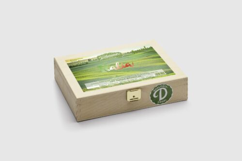 Italia Saatgut-Box S (Holzbox)