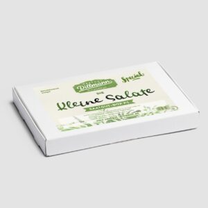 Kleine Salate Saatgut-Box XS (Karton)