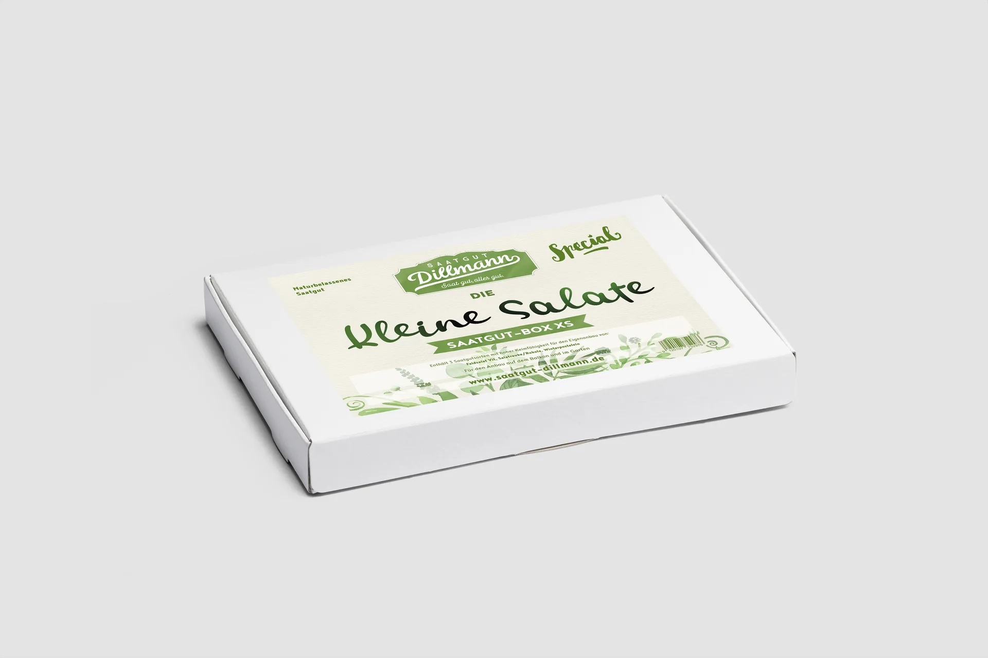 Kleine Salate Saatgut-Box XS (Karton)