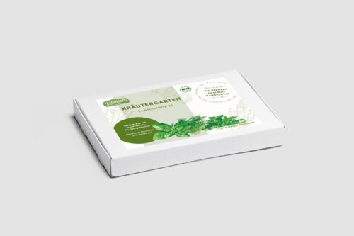 Kräutergarten Saatgut-Box XS Bio (Karton)