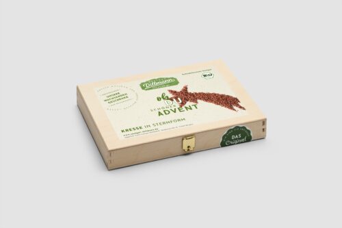 Kresse Box Bio Sternschweif Oh Du schöner Advent (Holzbox)