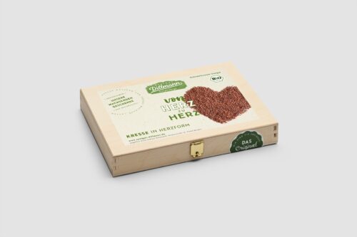Kresse Box Bio von Herz zu Herz (Holzbox)