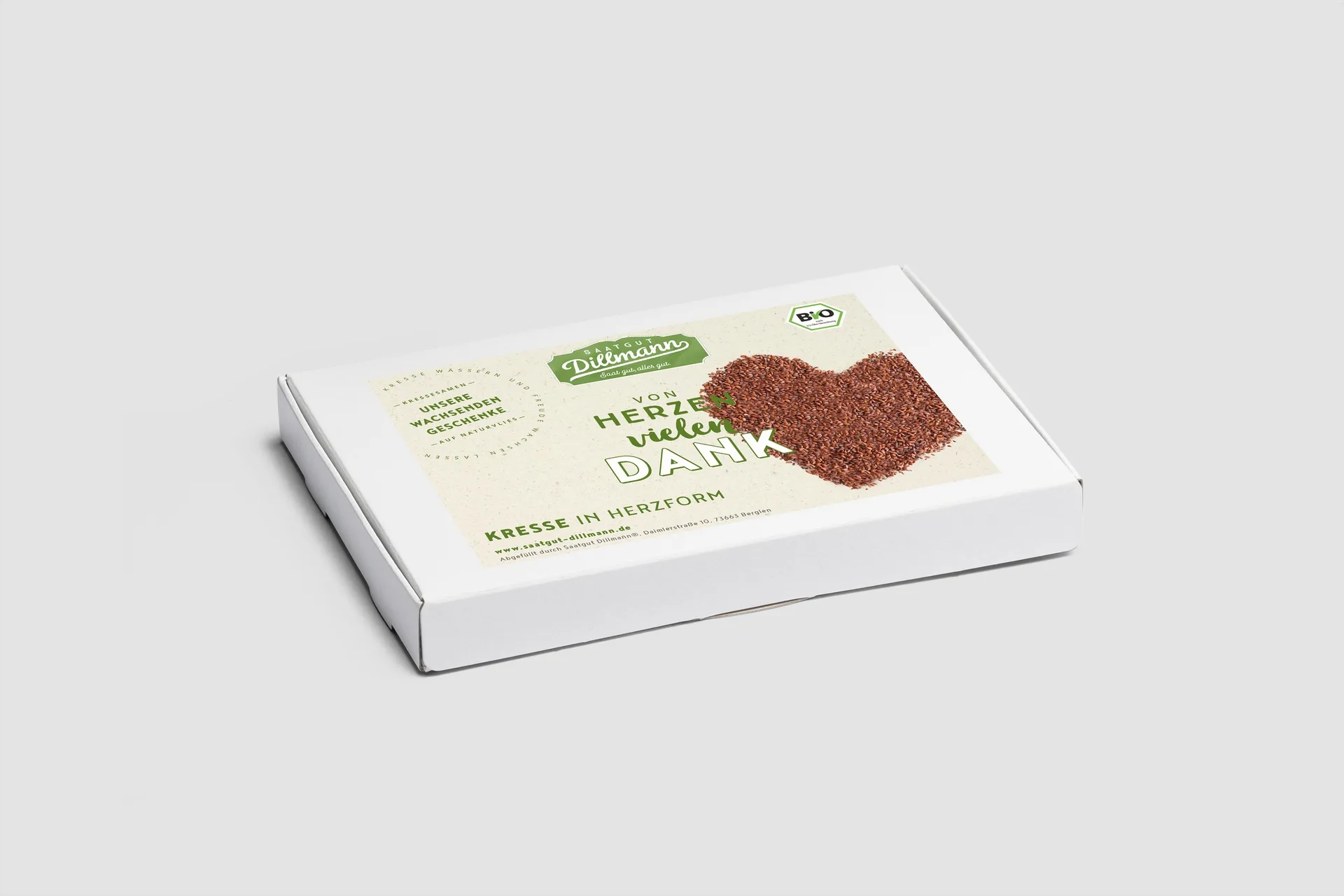 Kresse Box Bio von Herzen vielen Dank (Karton)