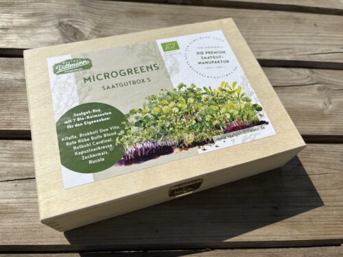 Microgreens Box S Bio (Holzbox)