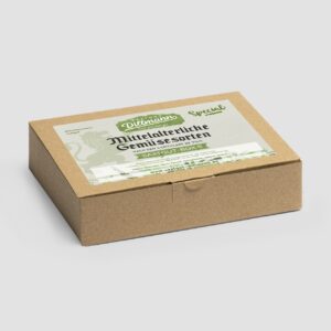 Mittelalterliche Gemüsesorten nach dem Capitulare de vilis Saatgut-Box S (Karton)