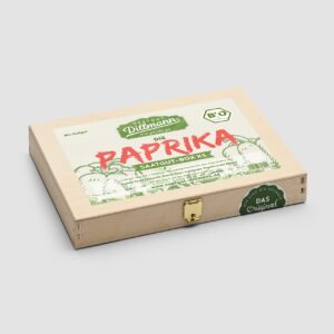 Paprika Saatgut-Box XS Bio (Holzbox)