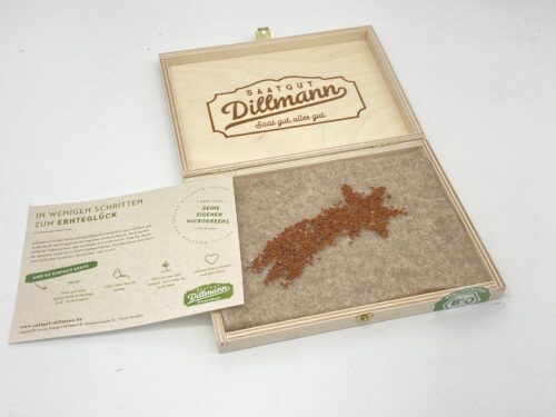 Kresse Box Bio Sternschweif Oh Du schöner Advent (Holzbox) – Bild 2