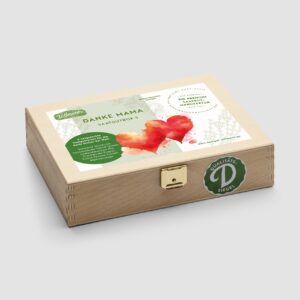 Saatgut-Box S Danke Mama (Holzbox)
