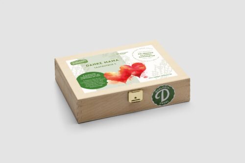 Saatgut-Box S Danke Mama (Holzbox)