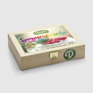 Sommerfrische Saatgut-Box S (Holzbox)
