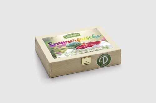 Sommerfrische Saatgut-Box S (Holzbox)