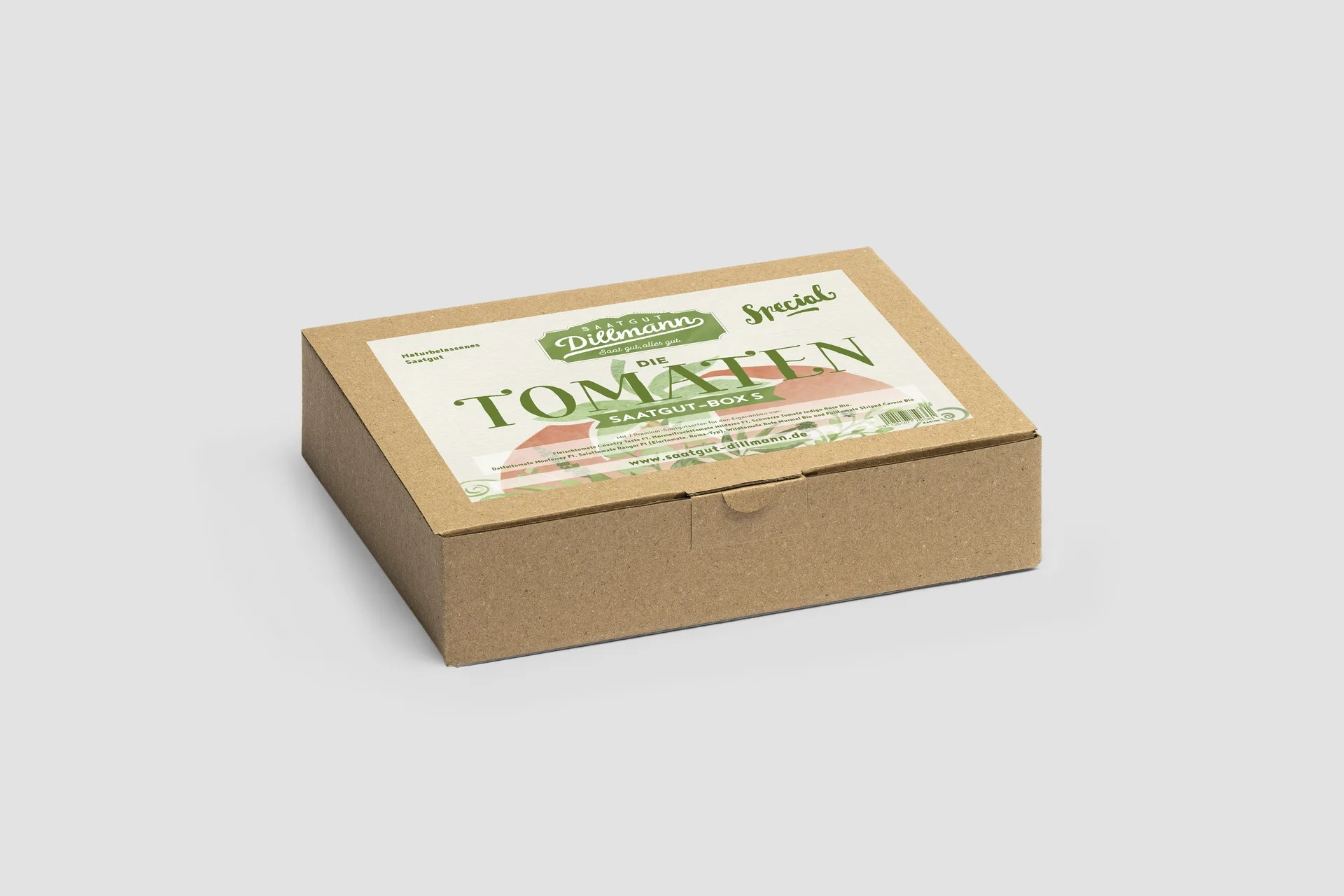 Tomaten Saatgut-Box S (Karton)