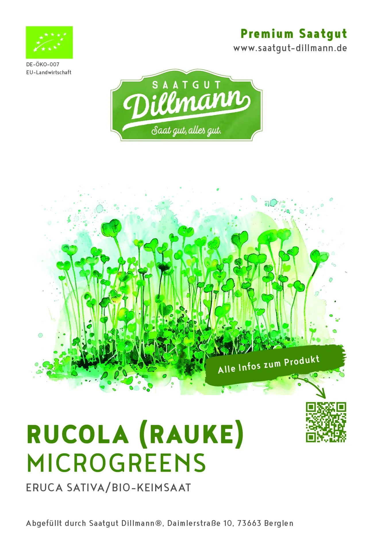 Microgreens Rucola Ech Bio – Bild 2