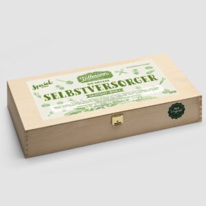 Selbstversorger Saatgut-Box L (Holzbox)